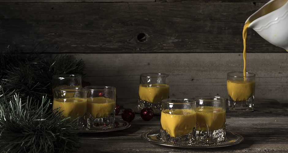 Saffron Eggnog