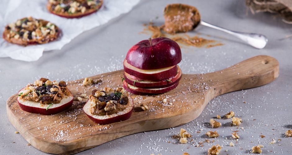 Apple bruschetta