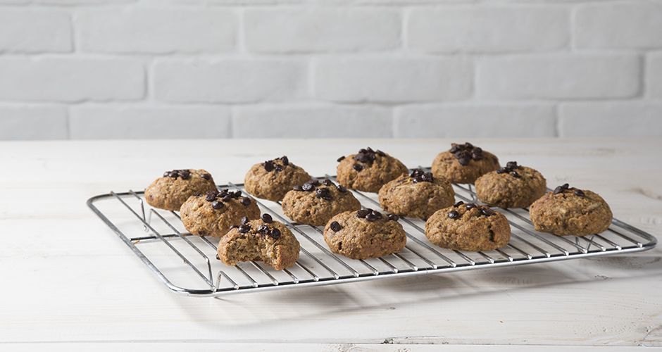 Oat carrot cookies