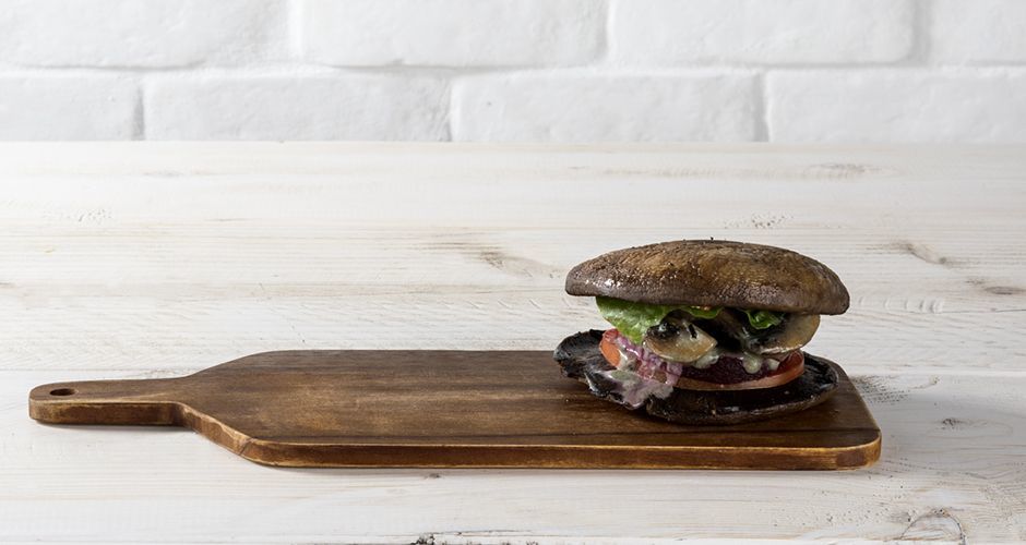 Mushroom burger