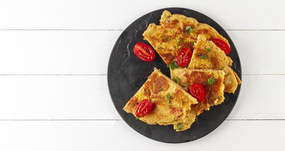 Vegan omelet