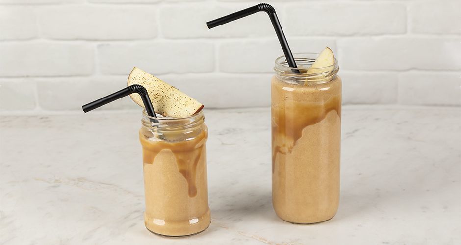 Smoothie με μήλο και καραμέλα