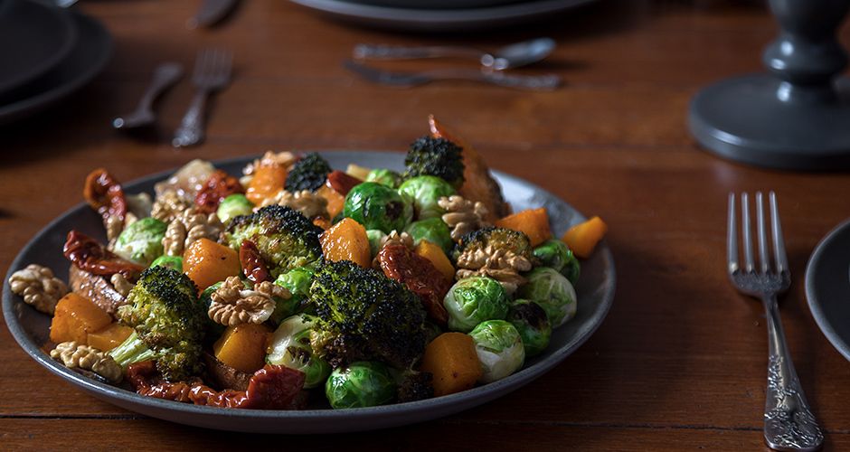 Σαλάτα με ψητά λαχανικά | Άκης Πετρετζίκης