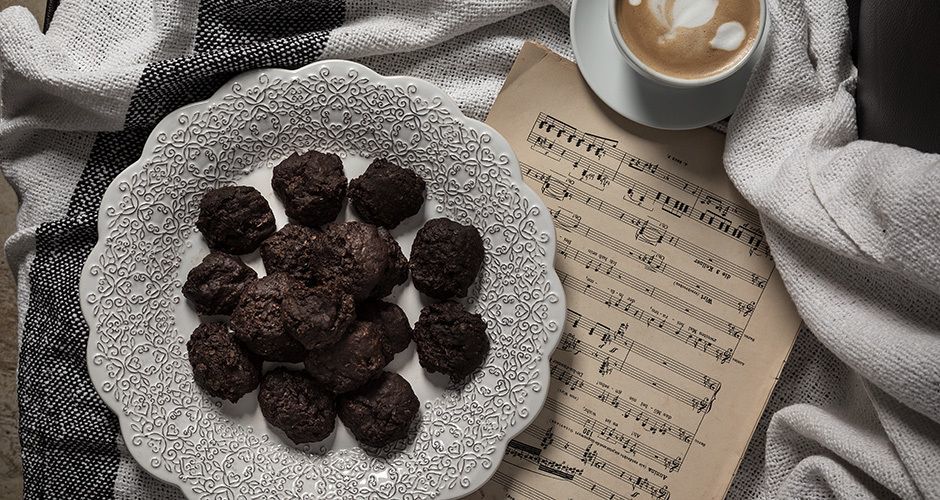 No-bake coffee cookies