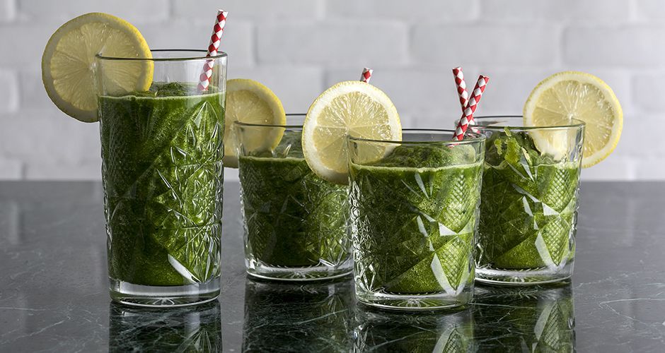 Χυμός με kale και μαρούλι