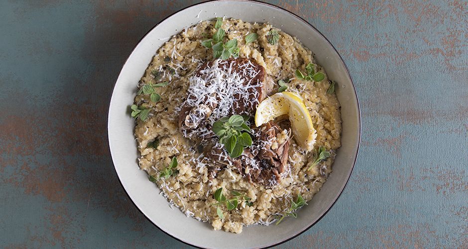 Pressure cooker goat casserole with trahana Recipe Akis Petretzikis