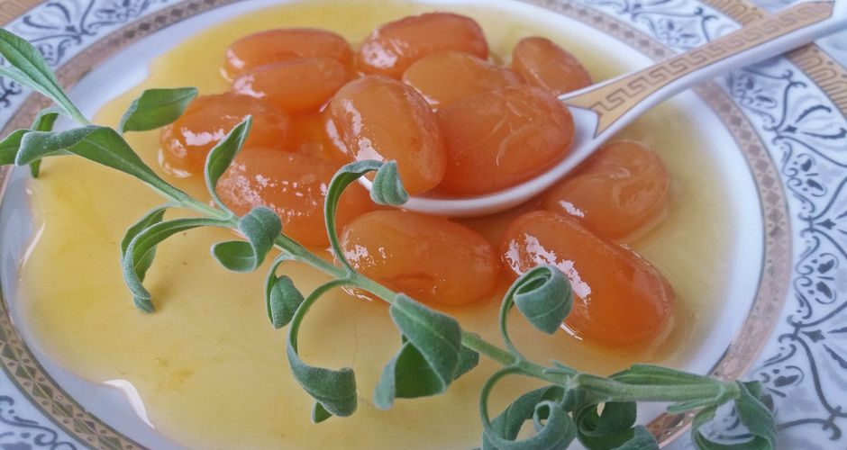 Φασόλια γίγαντες γλυκό του κουταλιού