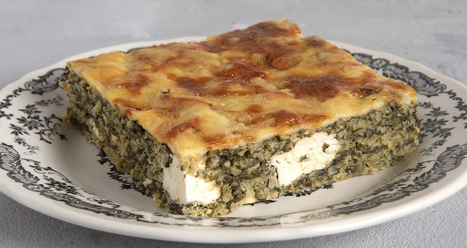 Spinach souffle