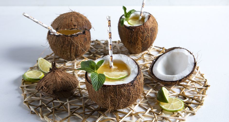 Coconut fruit punch