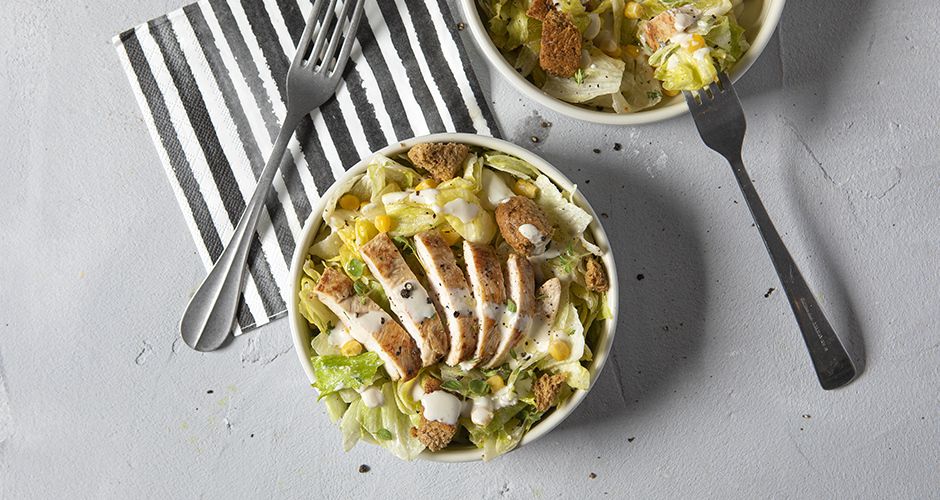 Light Caesar salad Recipe Akis Petretzikis