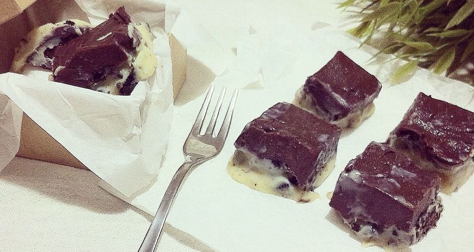 Double chocolate fudge