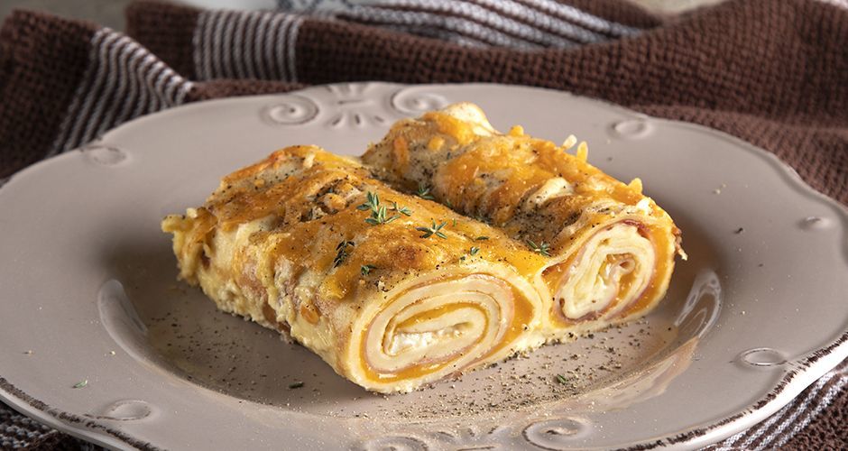 Cheese crepe souffle
