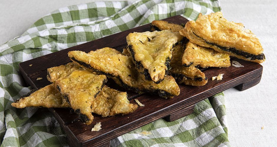 Greek fried spinach pies – Saitia