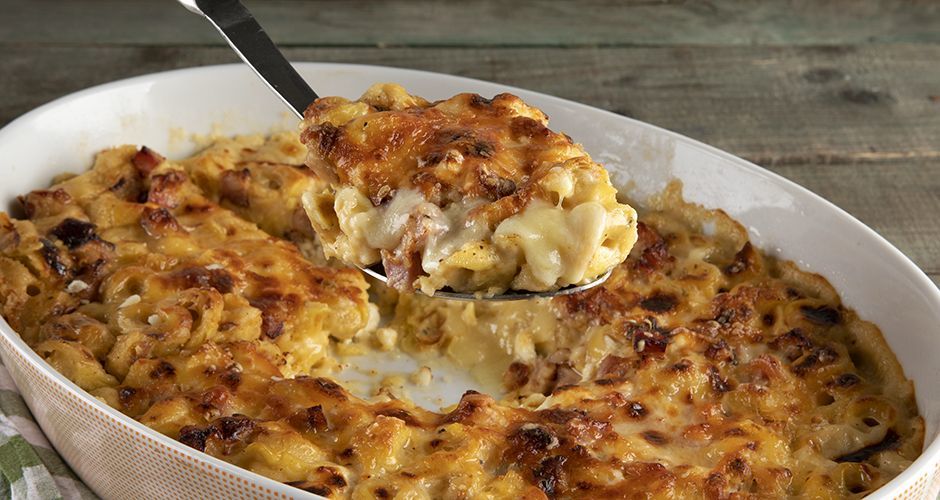 Four-cheese tortellini mac 'n' cheese