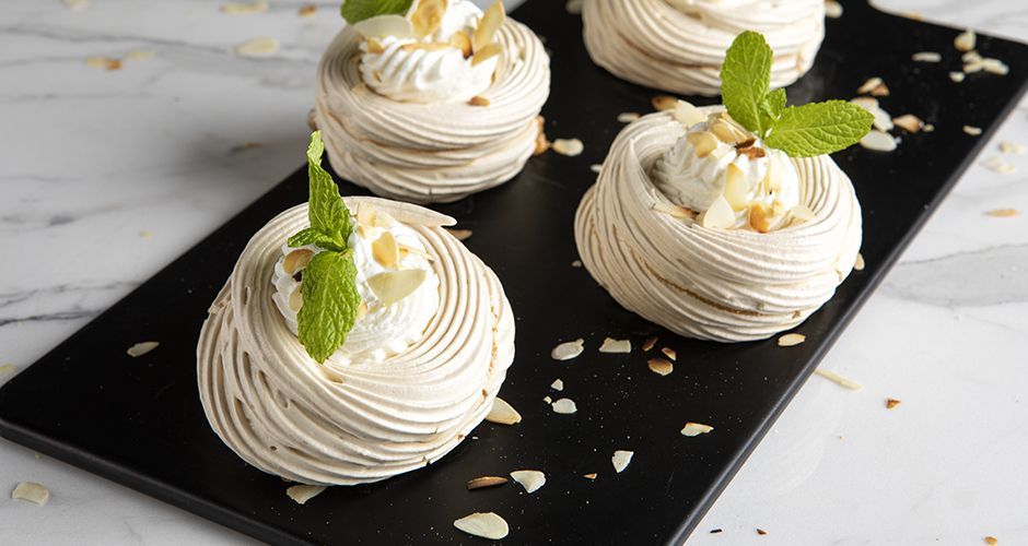 Mini pavlovas