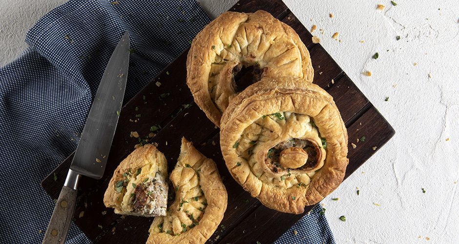 Mini beef pithiviers