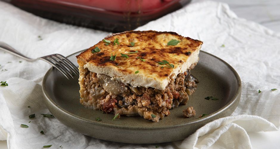 Quick moussaka Recipe | Akis Petretzikis