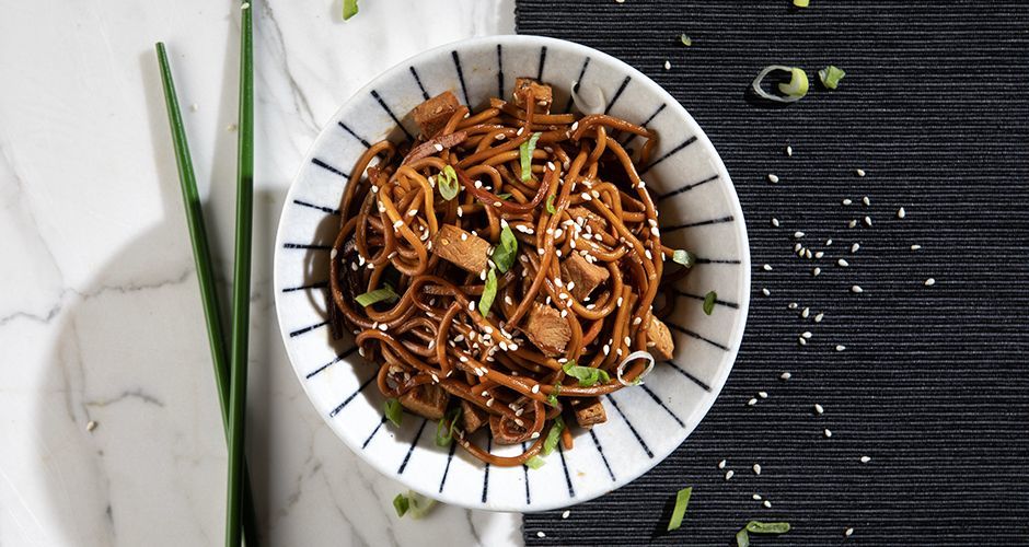 Chicken noodles
