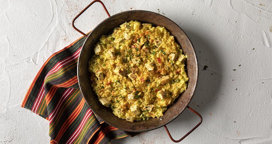 Chicken paella