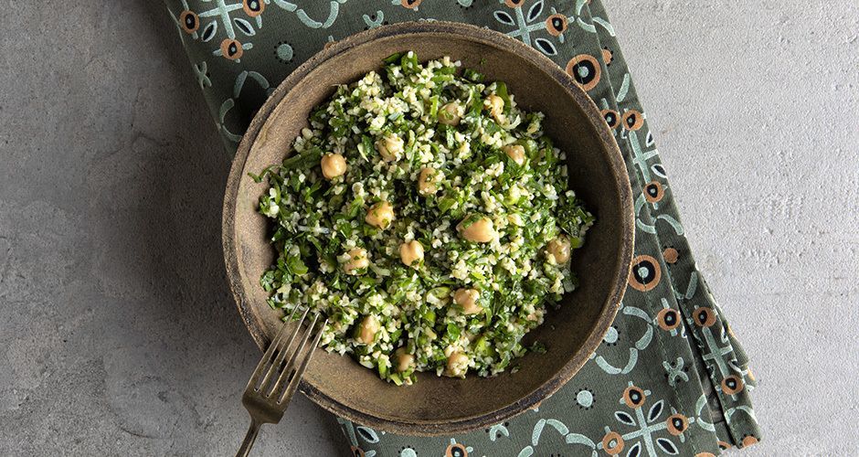Chickpea tabbouleh