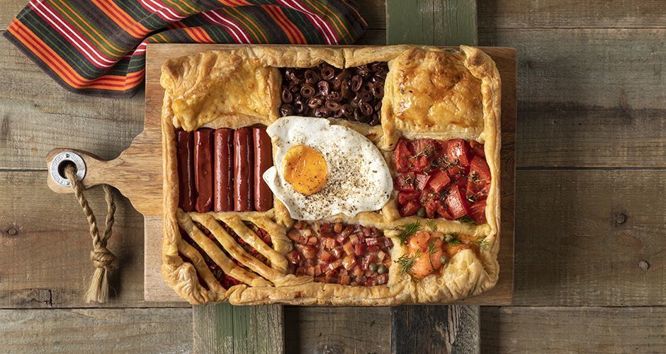 Breakfast pie