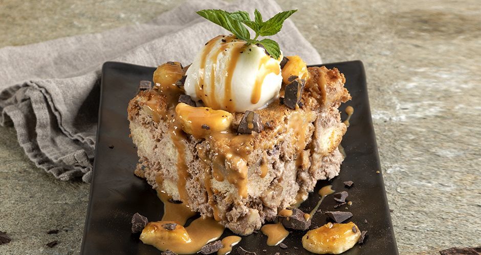 Banana Bread Pudding Recipe Akis Petretzikis