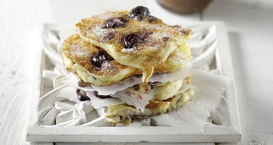 Real Cherry Pancakes