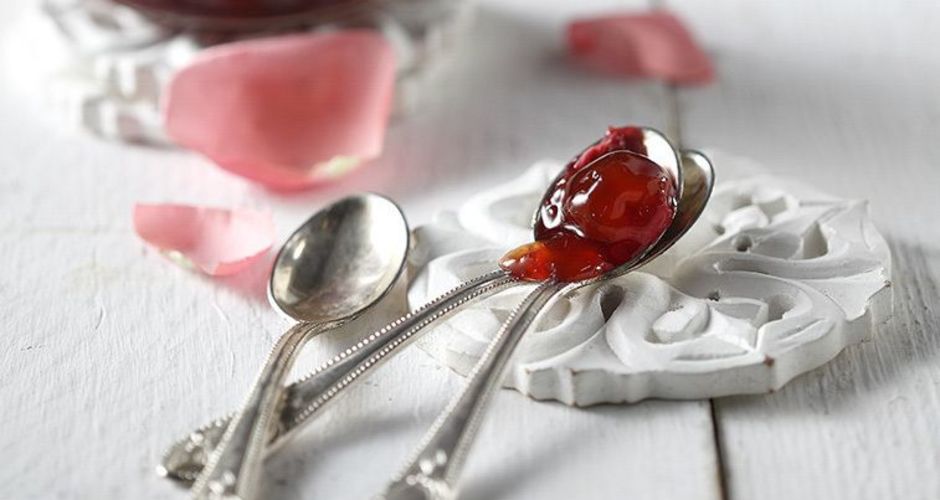 Cherry and Rose Jam