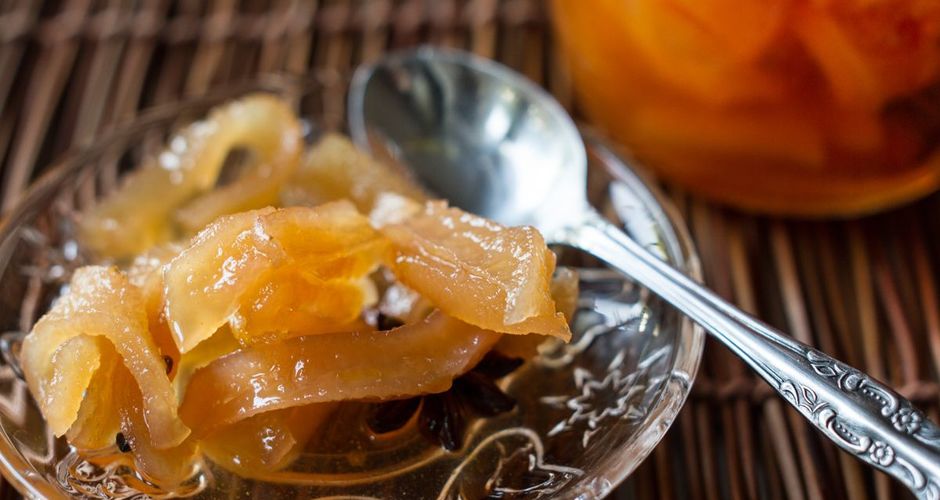 Greek Spiced Quince Sweet
