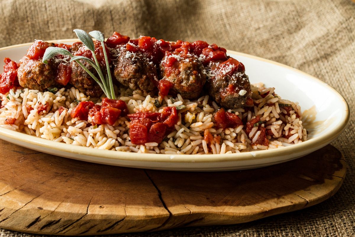 Greek Soutzoukakia Meatballs with Sage Recipe Akis Petretzikis