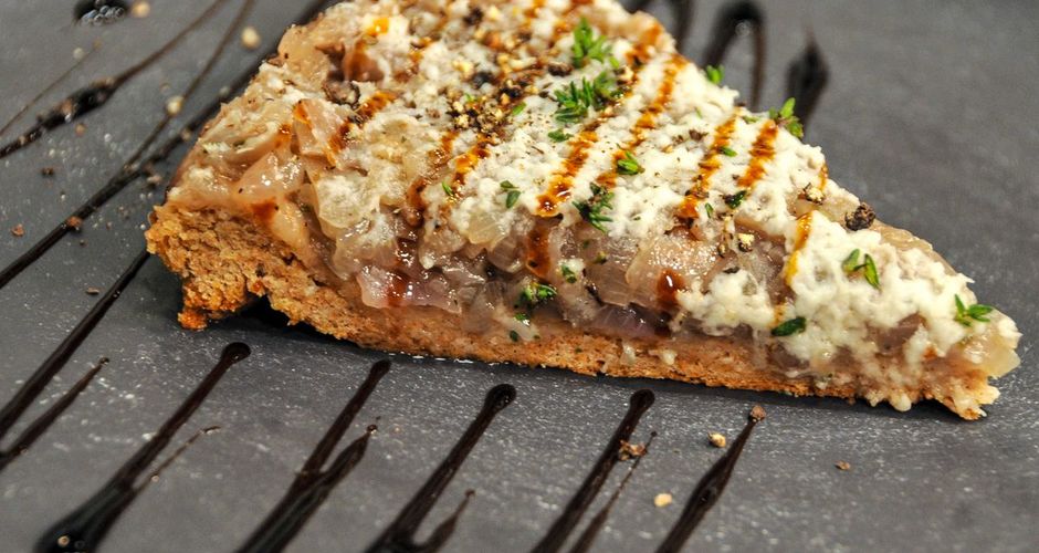 Upside Down Onion Pie