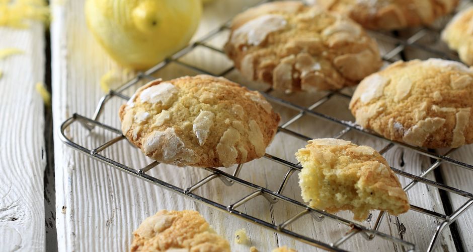 Lemon cardamom cookies