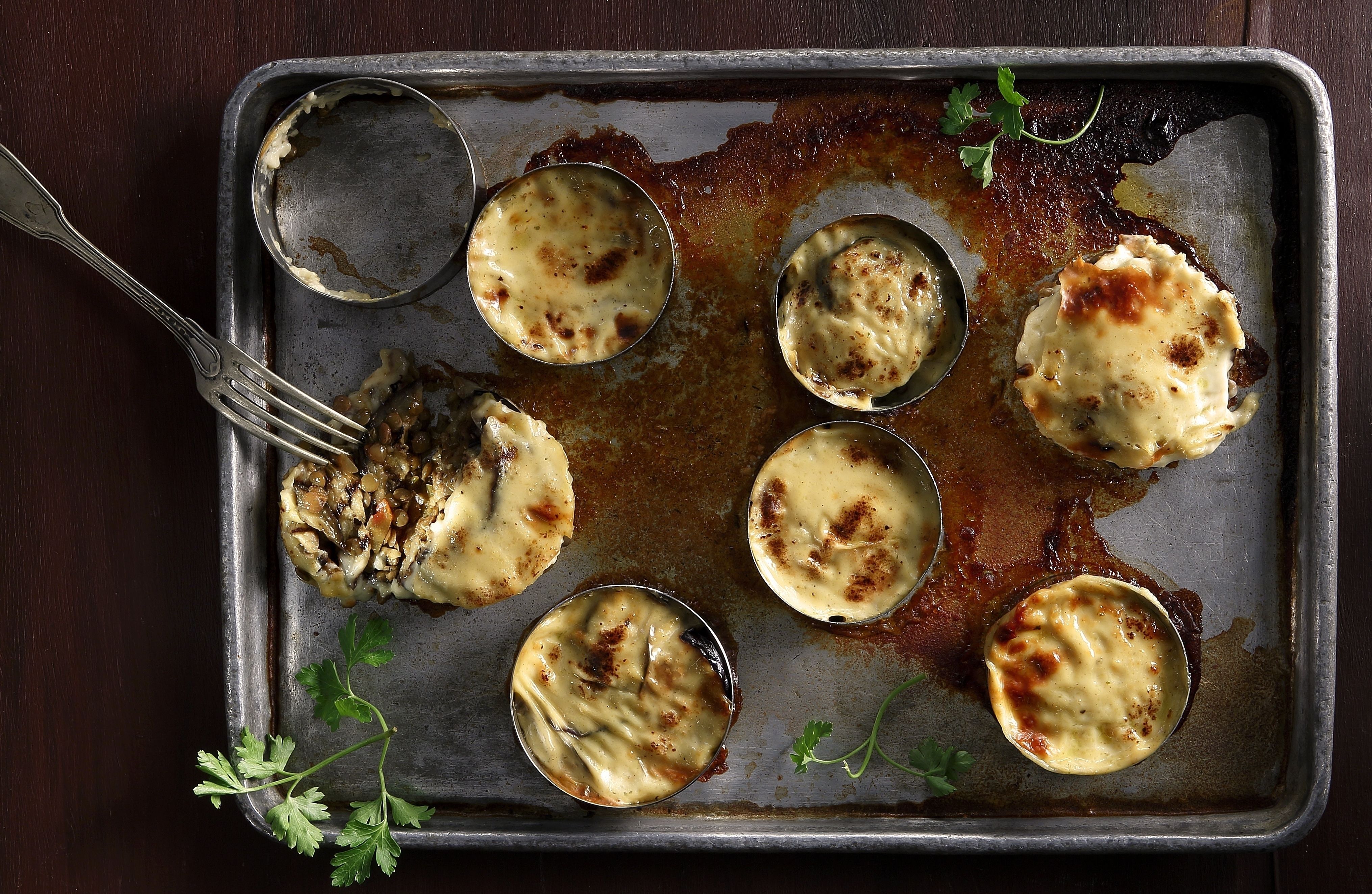 Vegetarian Moussaka Recipe | Akis Petretzikis