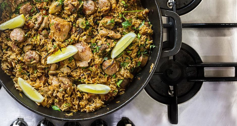 Lemon and Chicken Pilaf