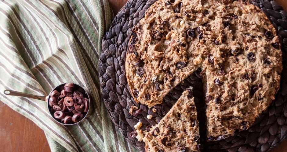 Whole Wheat Olive Bread Recipe Akis Petretzikis