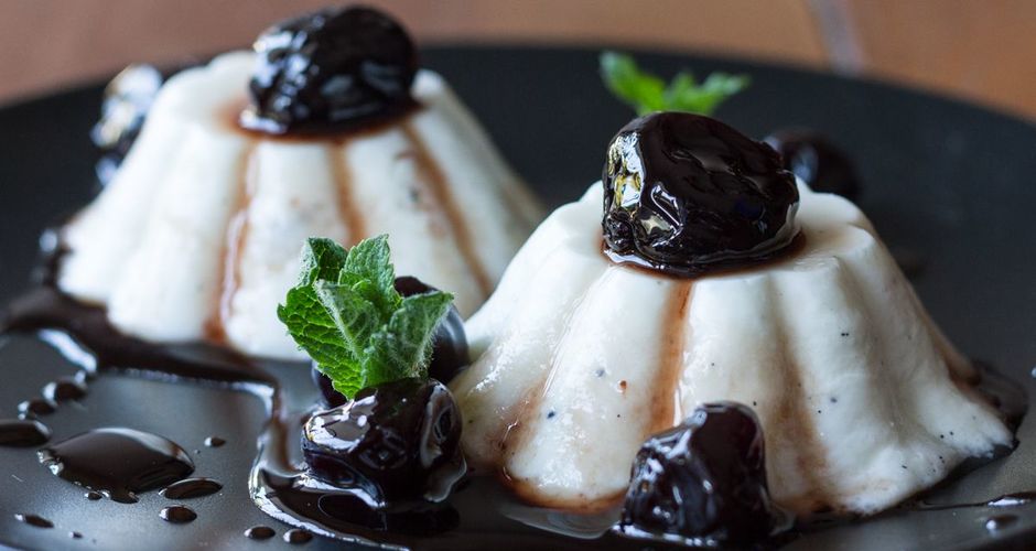 Yogurt and Buttermilk Pannacotta
