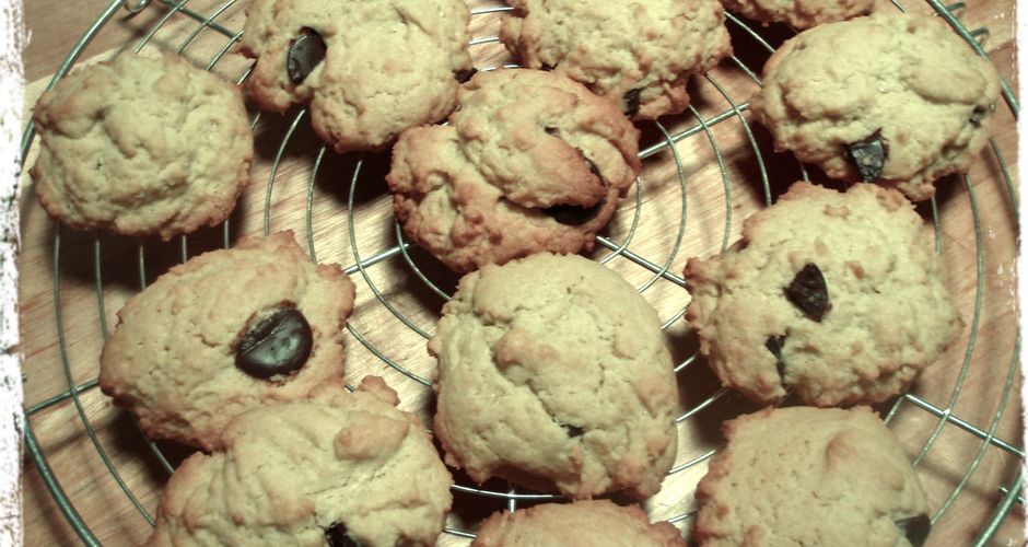 Cookies με σταγόνες σοκολάτας