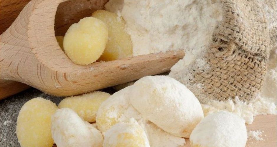 Homemade potato gnocchi
