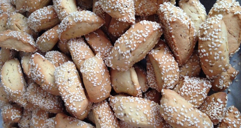 Τραγανά Κουλουράκια με γλυκάνισο και Ούζο