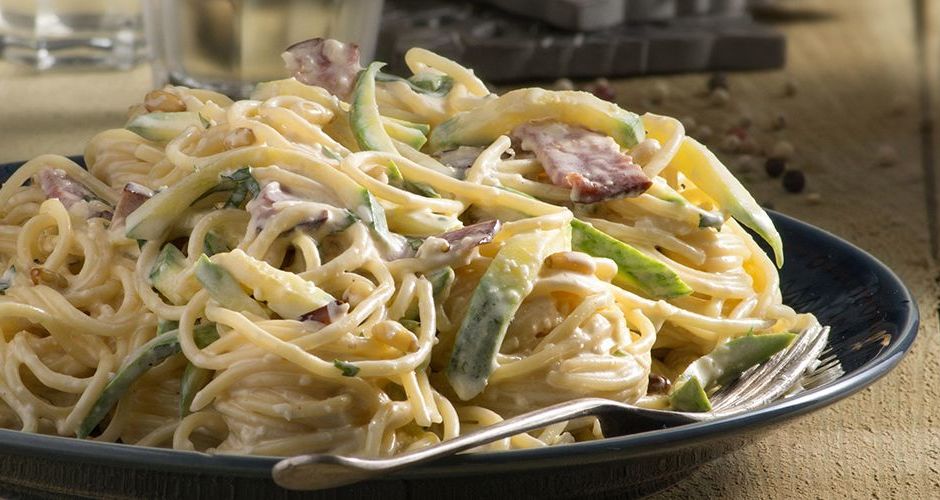 Zucchini Carbonara
