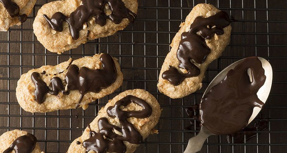Chocolate Covered Macaroons