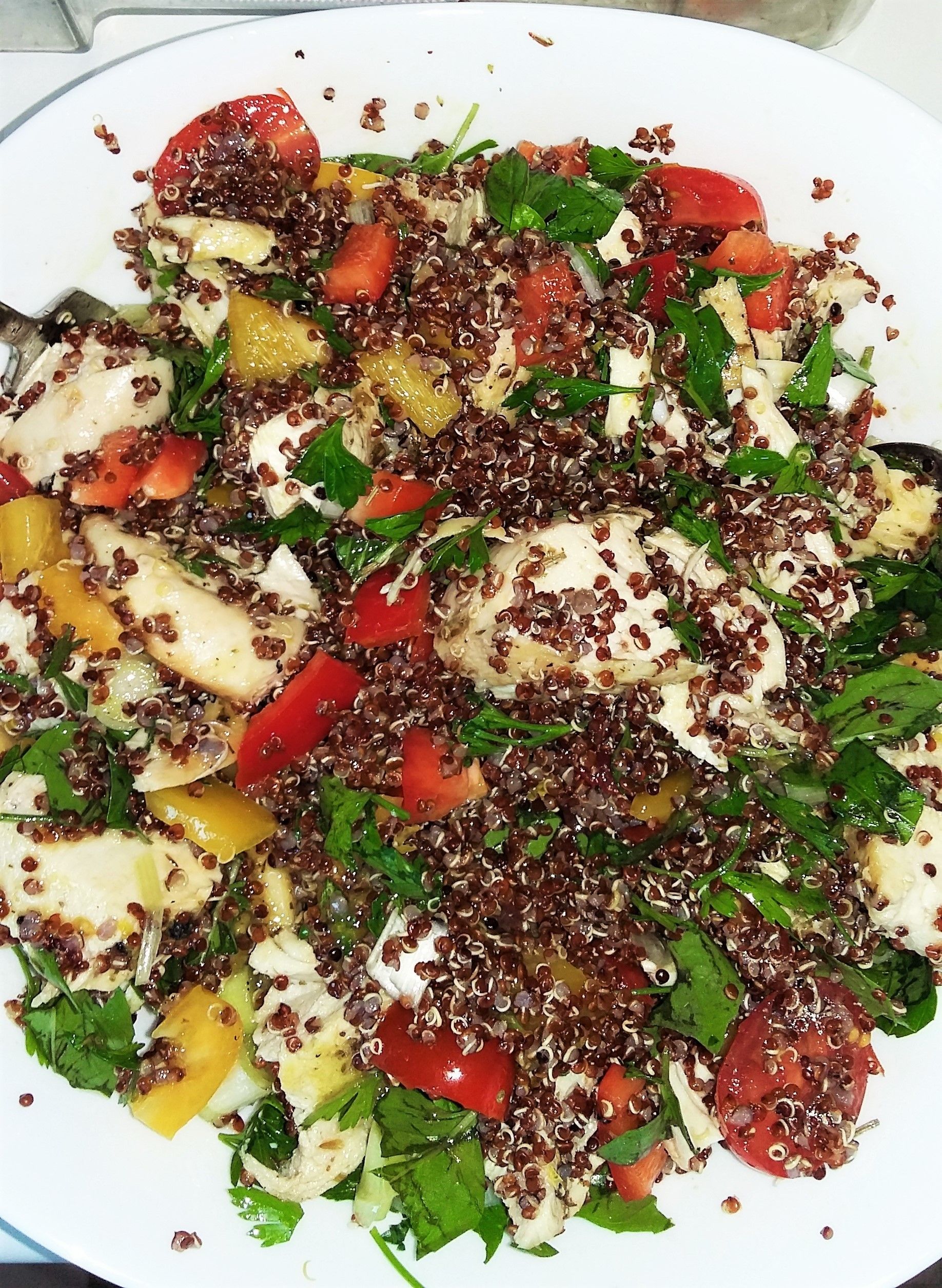 Chicken and Quinoa Salad Recipe Akis Petretzikis