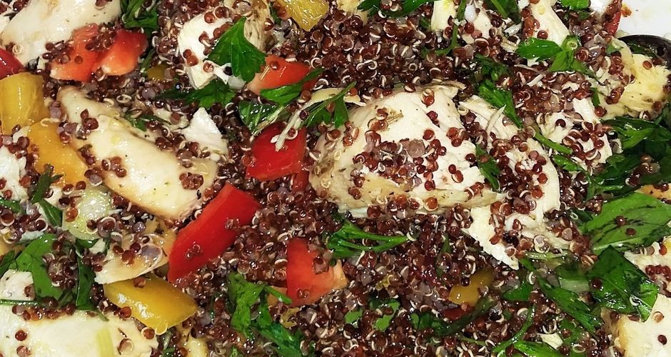 Chicken and Quinoa Salad Recipe Akis Petretzikis