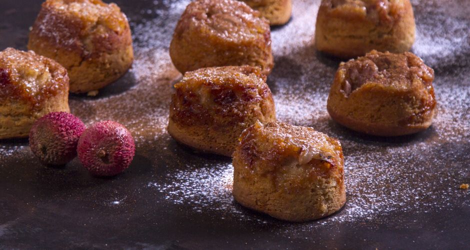 Lychee Muffins
